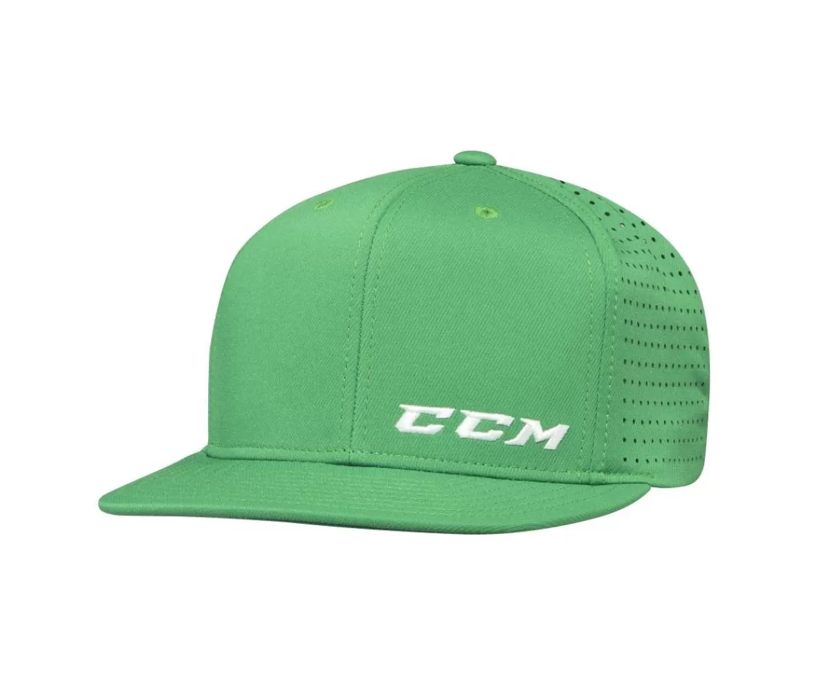 Keps Small Logoflat Brim Sr Green>CCM Outlet