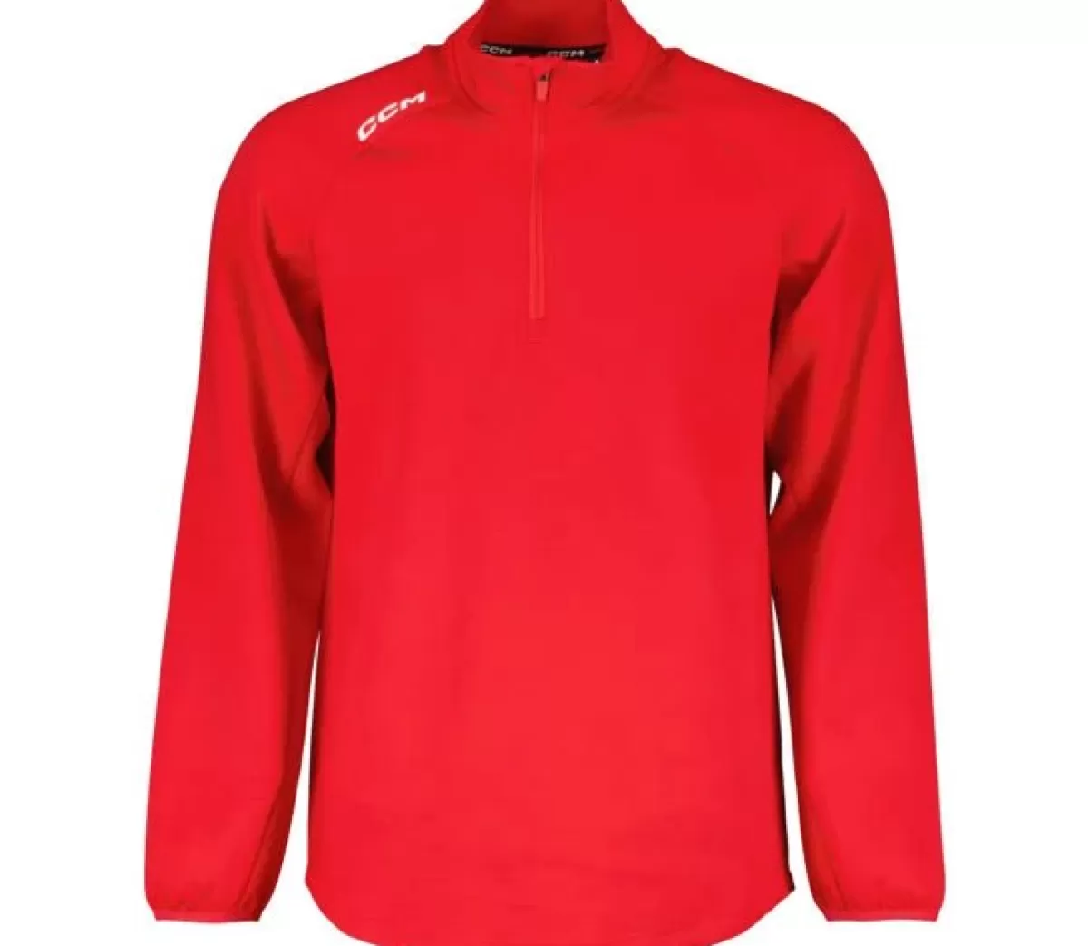 Locker Room 1/4 Zip Jr Red>CCM Sale