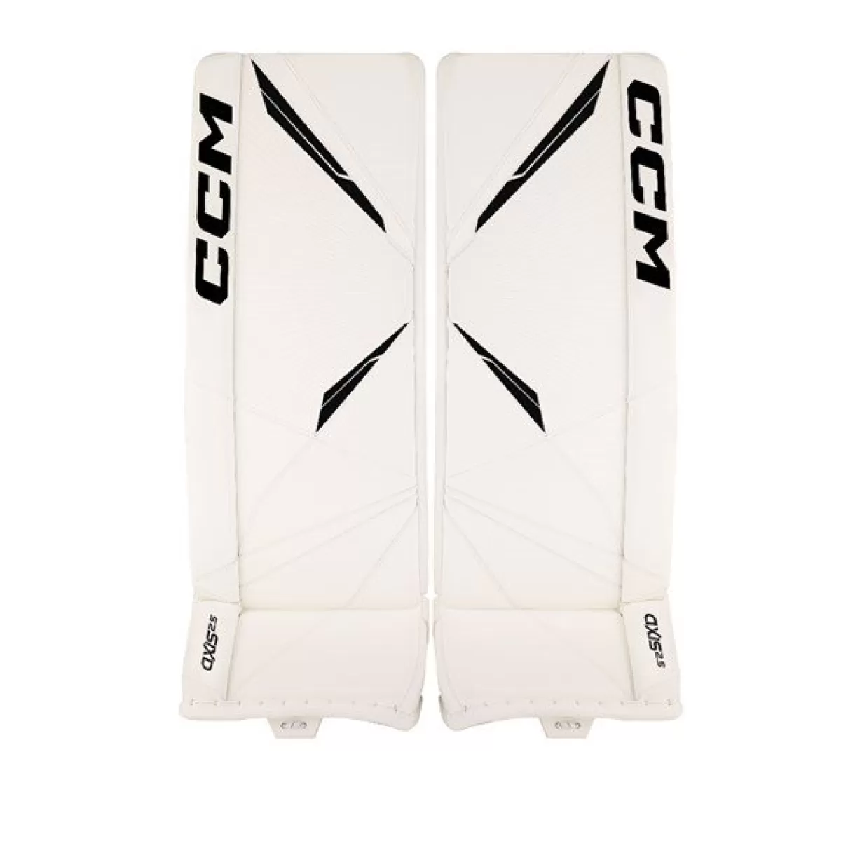 Målvaktsbenskydd Axis 2.5 Jr White/Black>CCM Best Sale