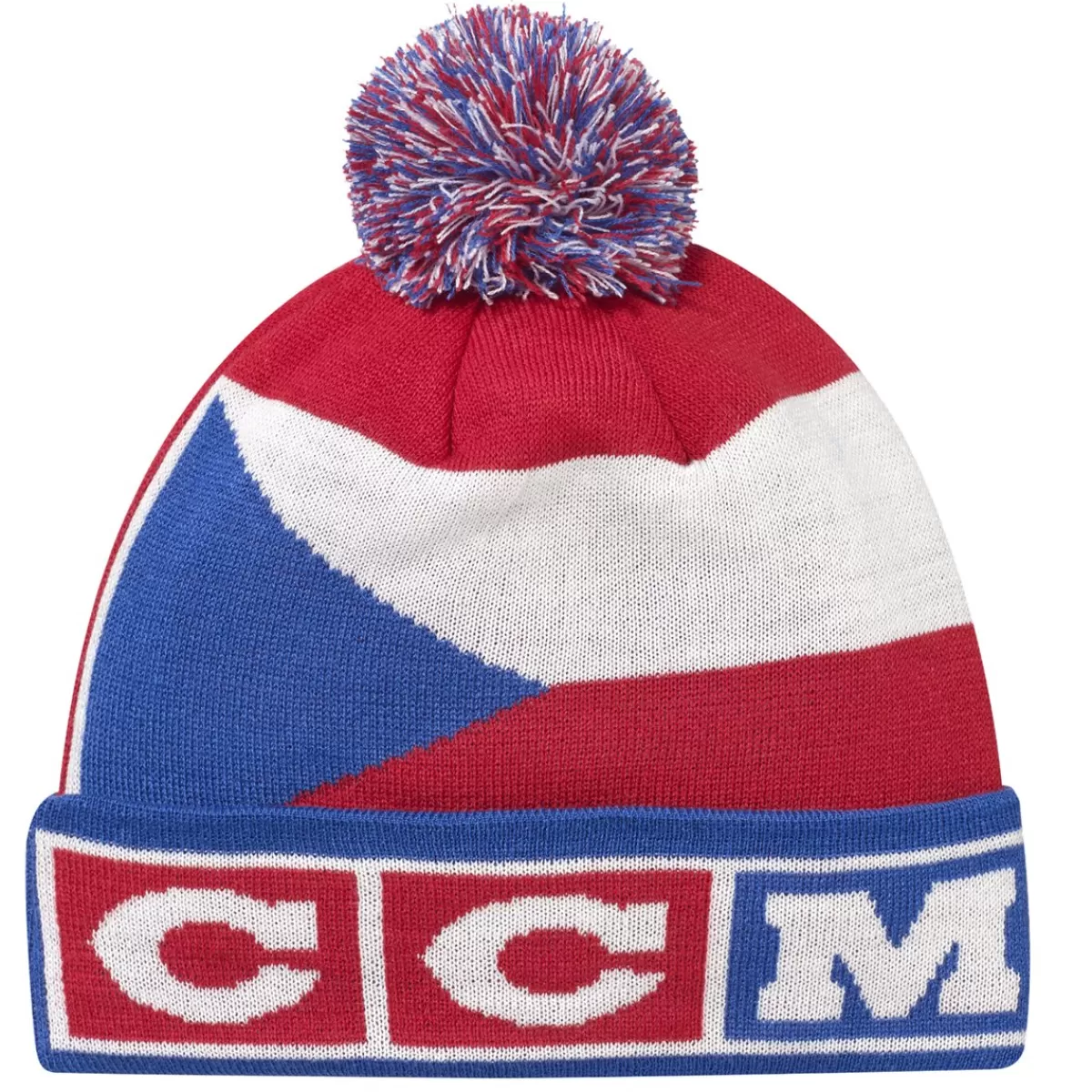 Mossa Flag Pom Knit Team Czech>CCM Sale