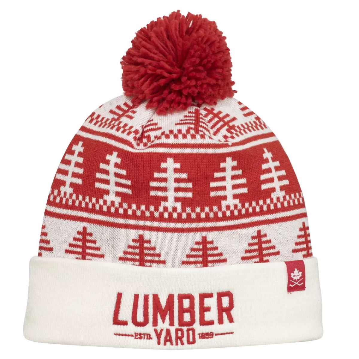 Mossa Holiday Lumber Pom Knit Sr>CCM Sale