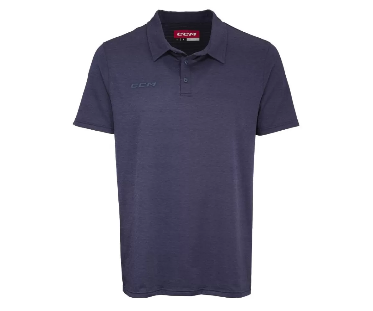 Pike Fitted Polo Sr Navy>CCM Shop