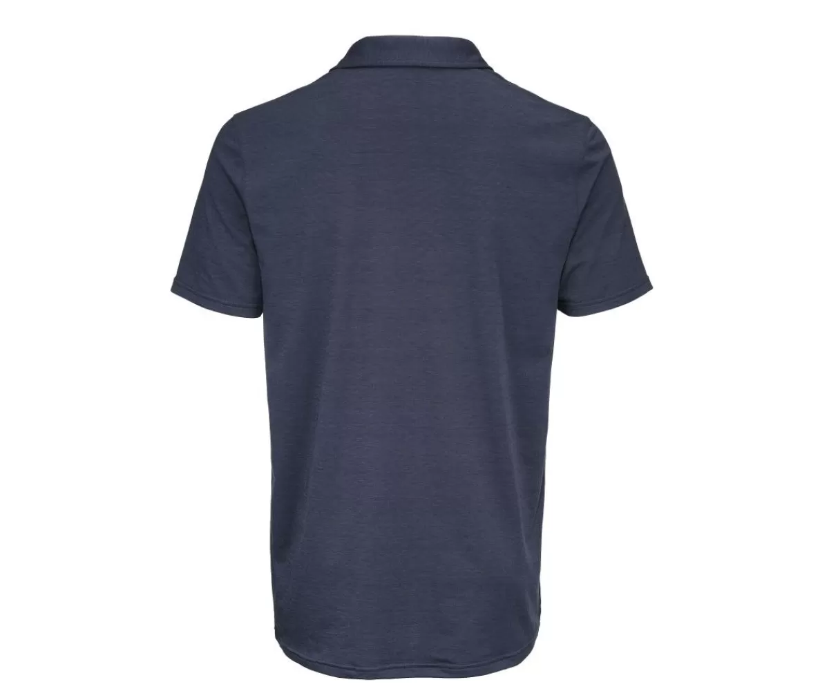 Pike Fitted Polo Sr Navy>CCM Shop