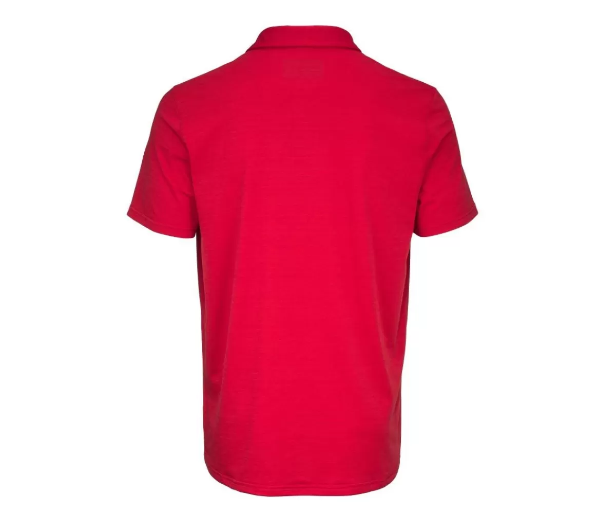 Pike Fitted Polo Sr Red>CCM Flash Sale