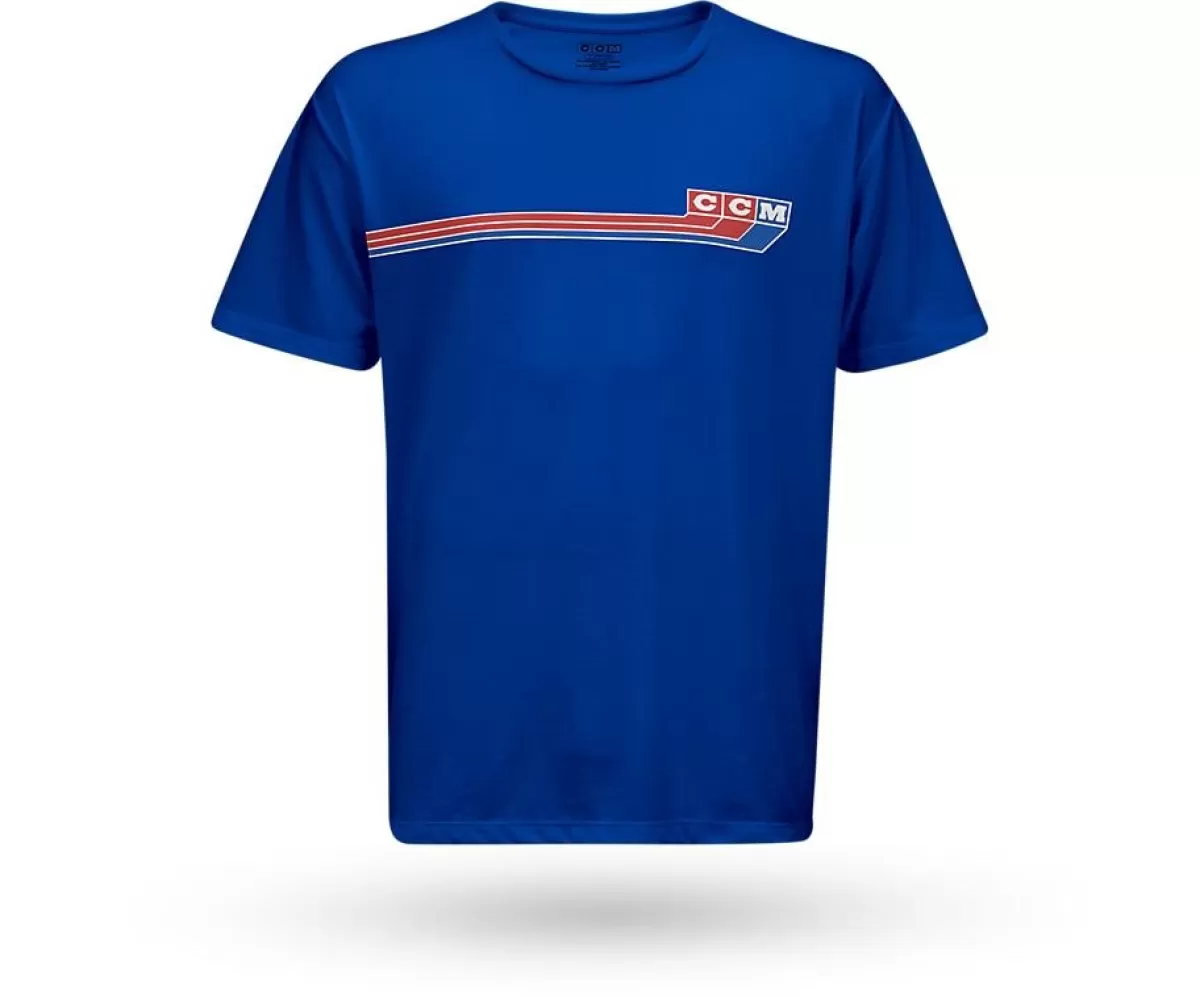 Retro 3 Block Tee Jr Royal>CCM Cheap