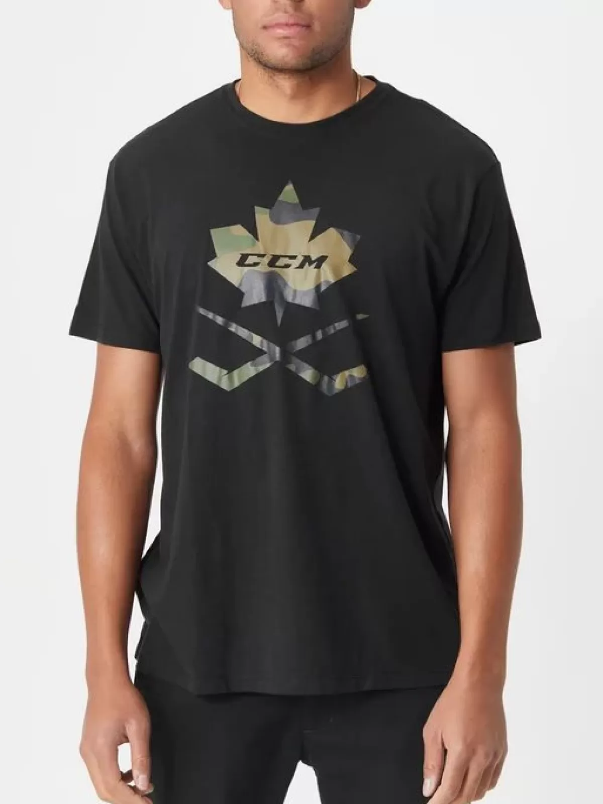 T-Shirt Camo Sr Black>CCM Flash Sale