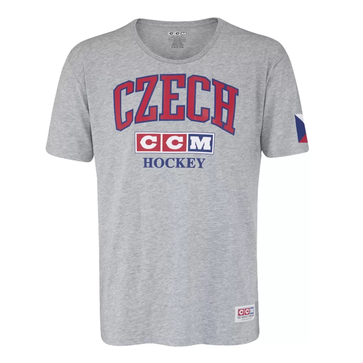 T-Shirt Flag Tee Team Czech Sr>CCM Best Sale