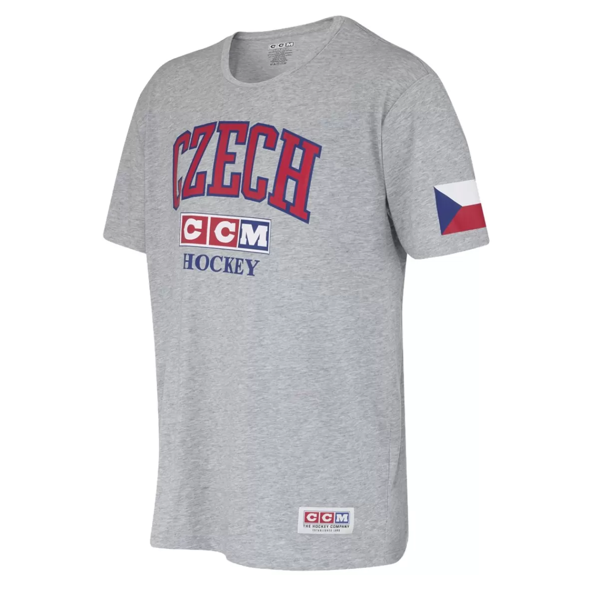 T-Shirt Flag Tee Team Czech Sr>CCM Best Sale