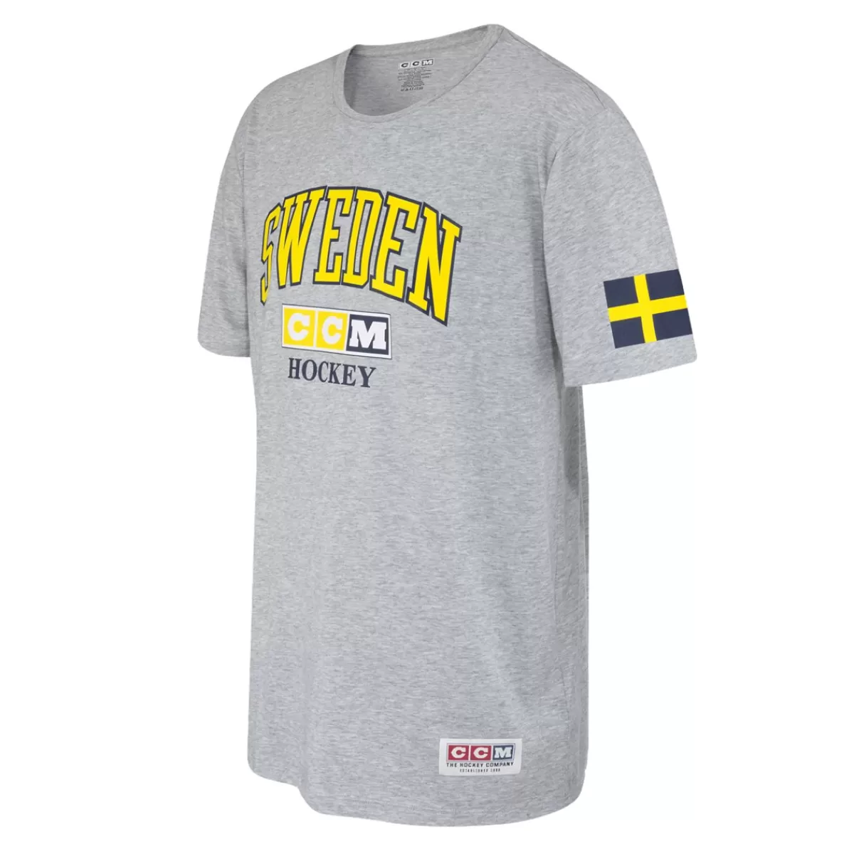 T-Shirt Flag Tee Team Sweden Sr>CCM Fashion