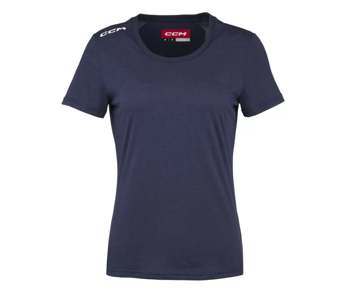 T-Shirt Womens Sr Navy>CCM Fashion