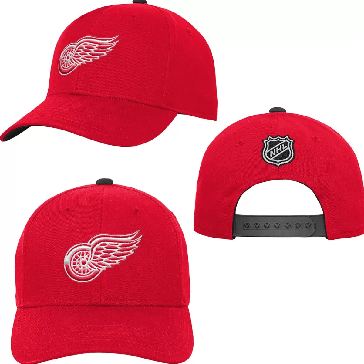 Keps Jr Snapback - Red Wings>OUTERSTUFF Discount