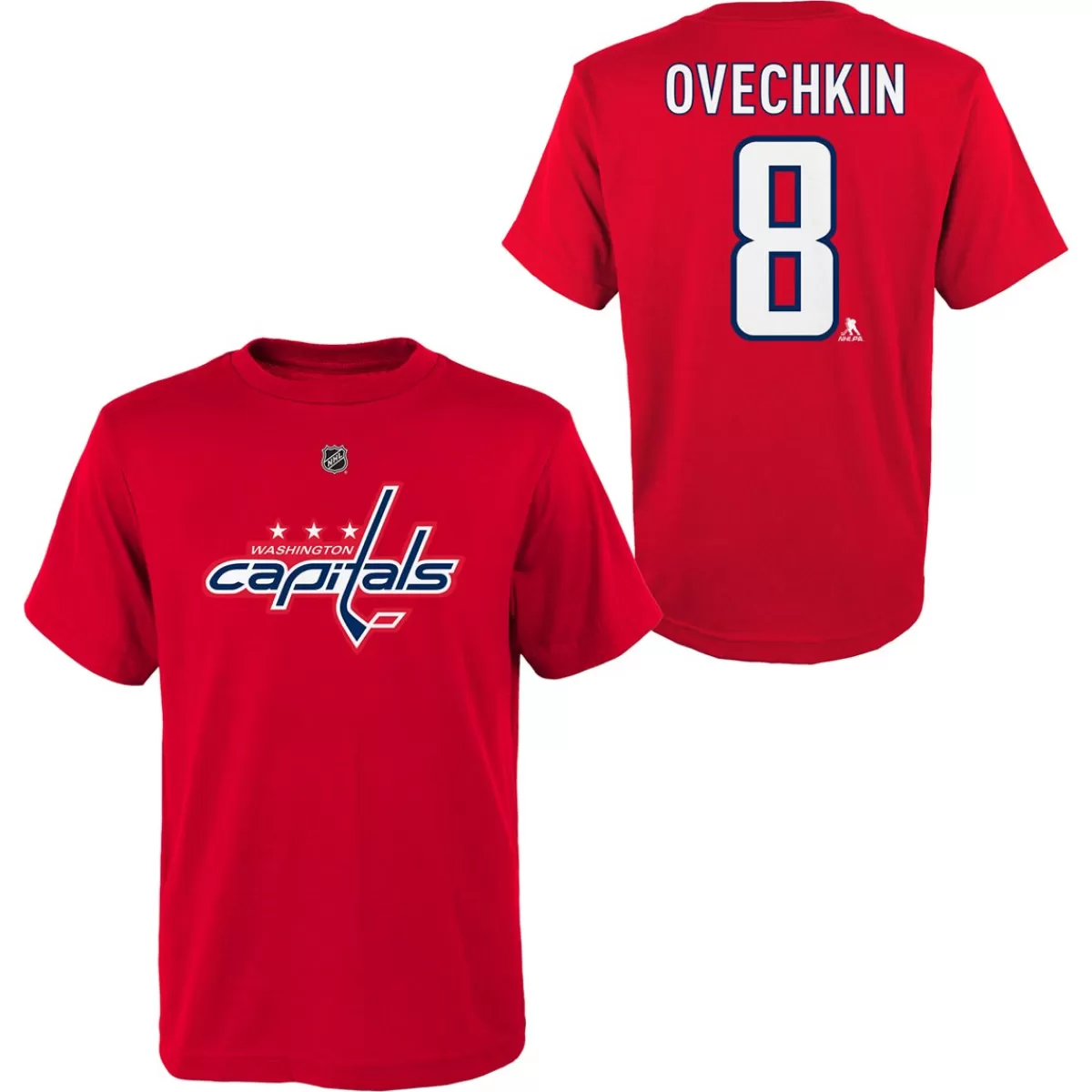 T-Shirt Name & Number Jr Alex Ovechkin>OUTERSTUFF Fashion