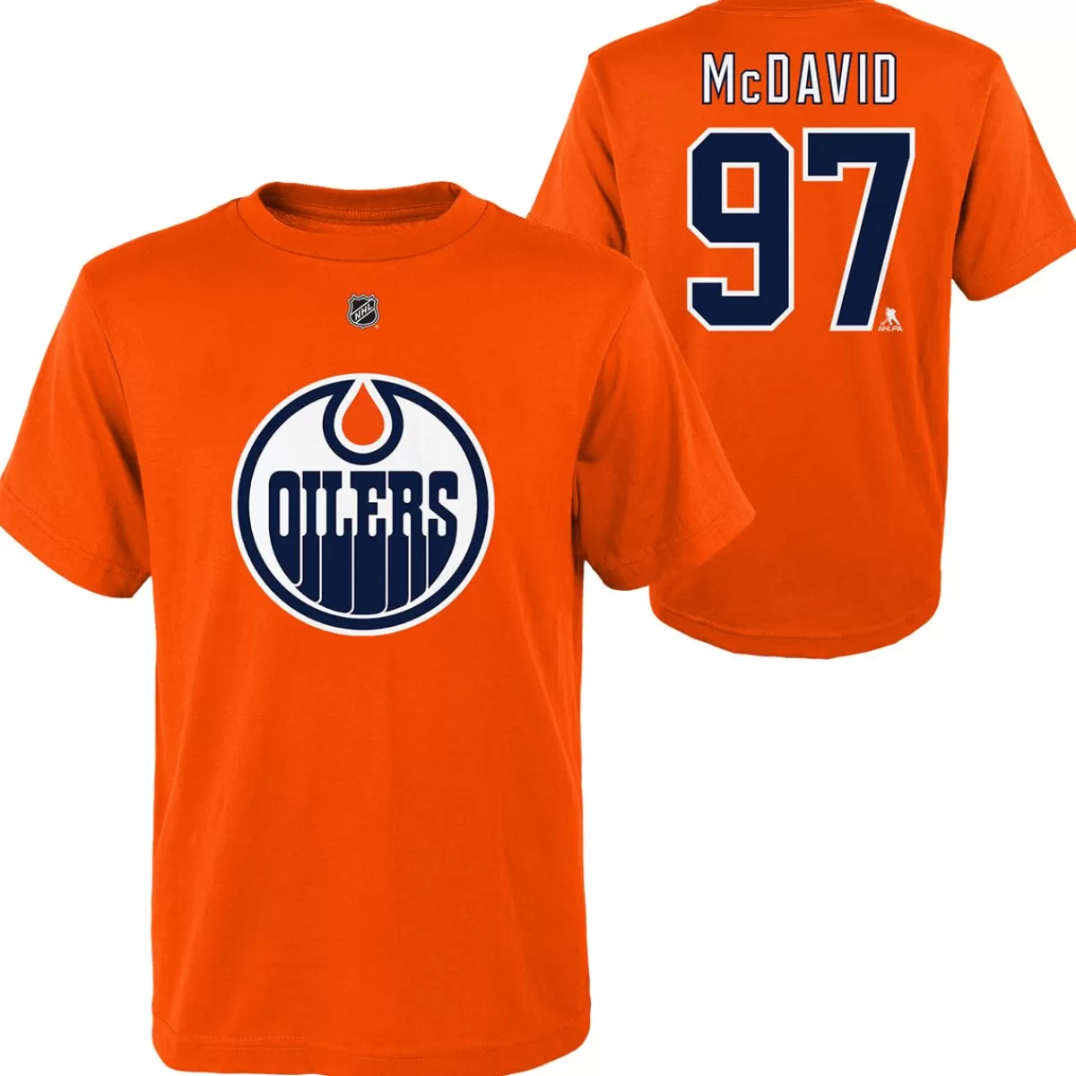 T-Shirt Name & Number Jr Connor Mcdavid>OUTERSTUFF Clearance