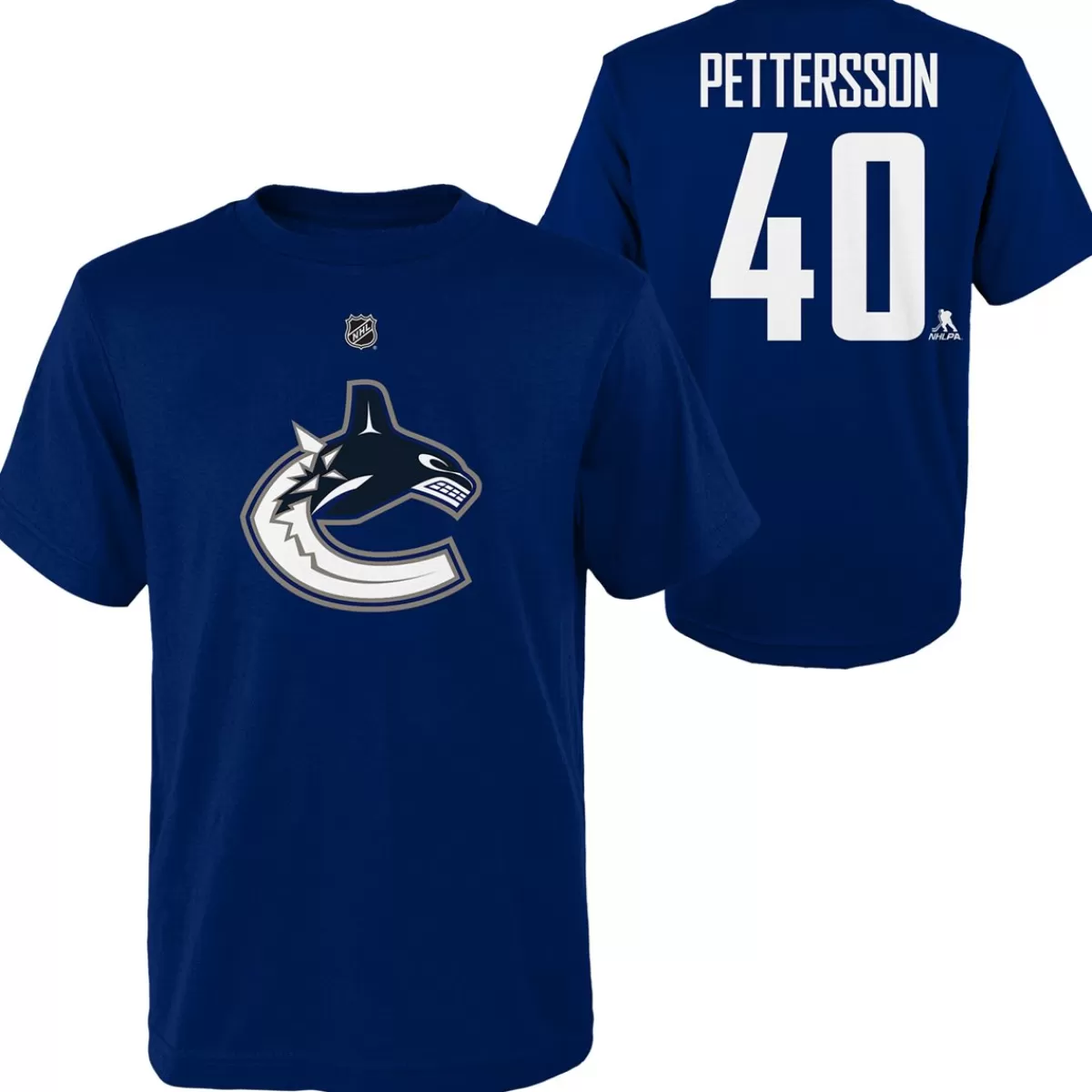 T-Shirt Name & Number Jr Elias Pettersson>OUTERSTUFF Clearance