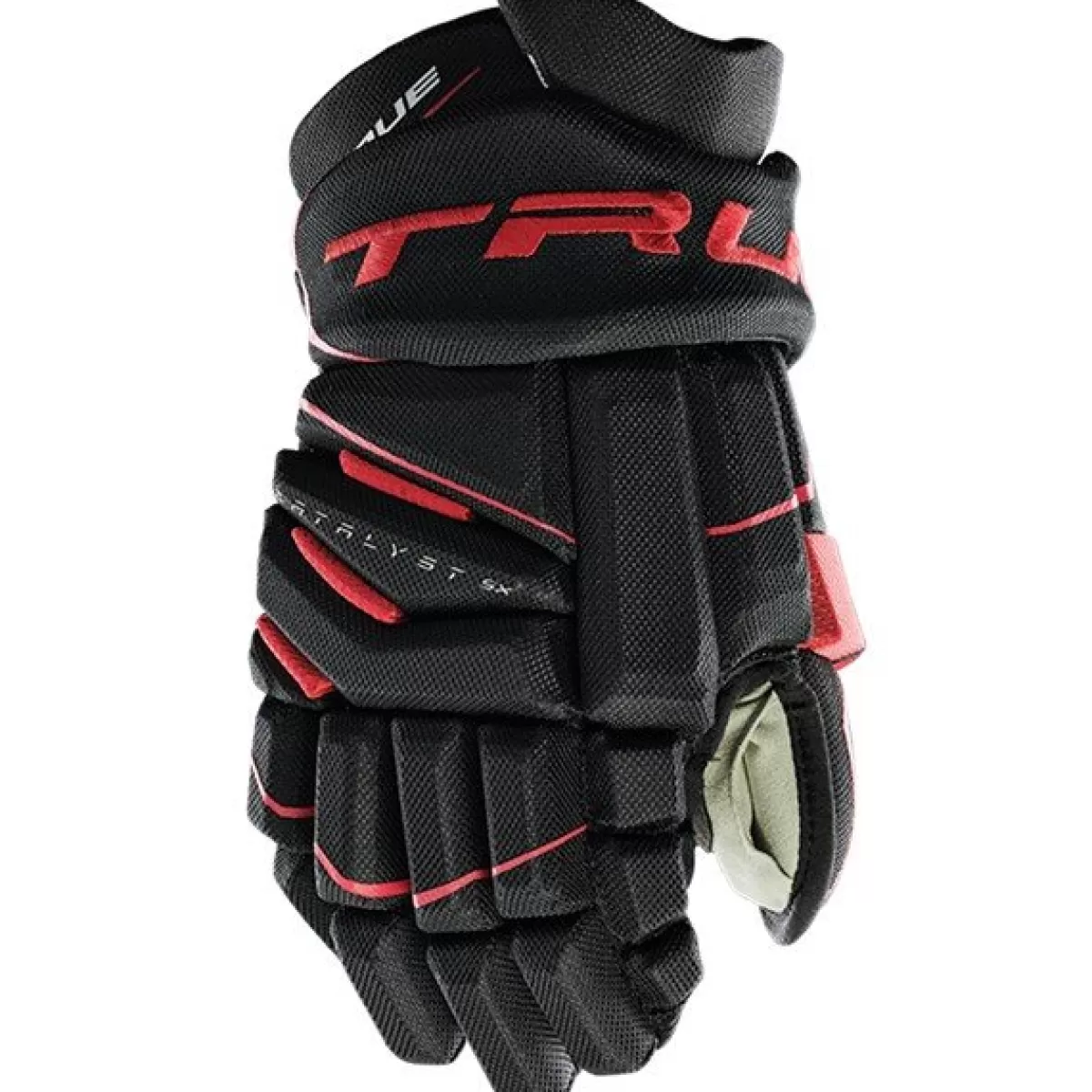 1 Hockeyhandskar True>True Handske Catalyst 5X Jr Black/Red