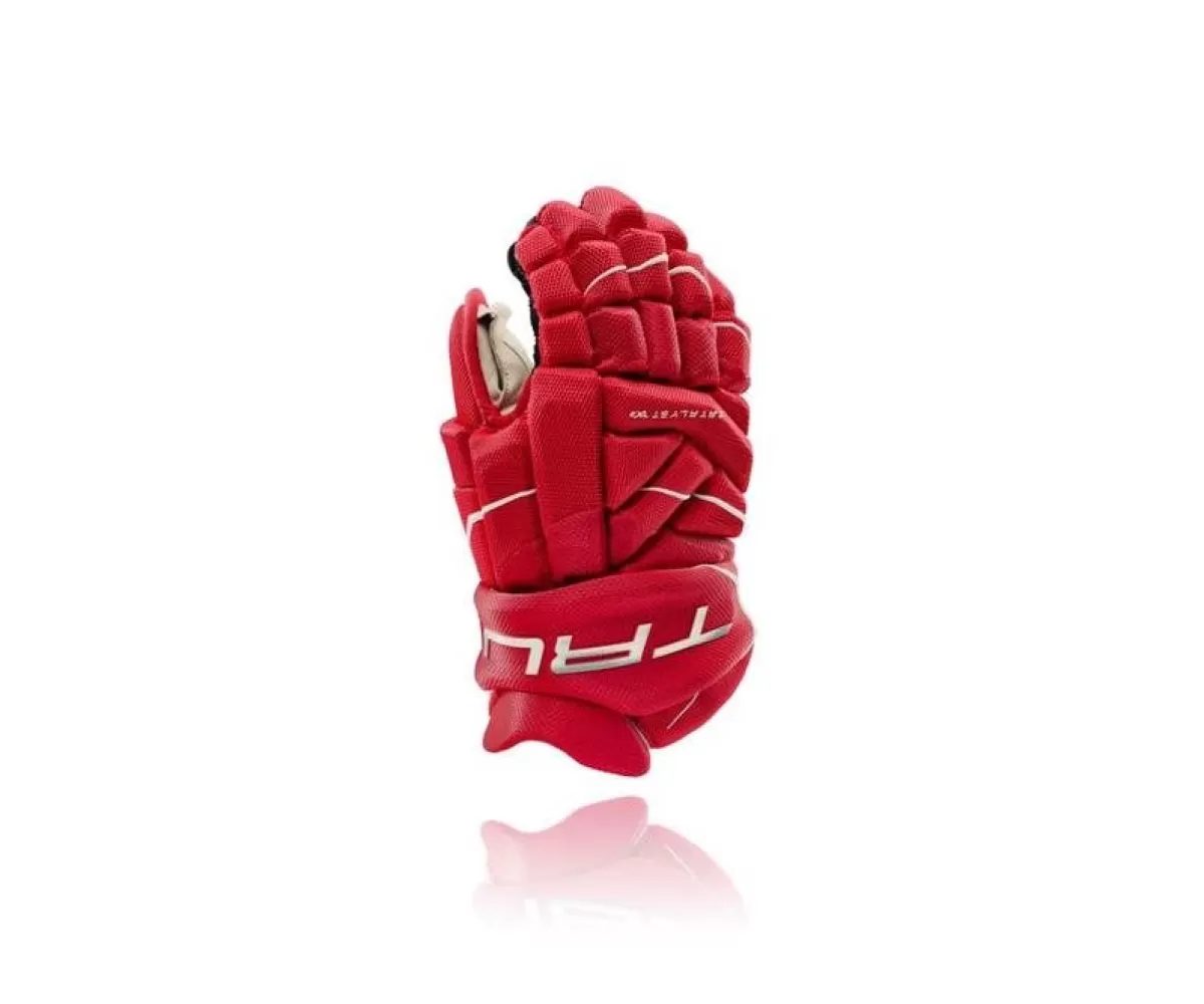 1 Hockeyhandskar True>True Hockeyhandskar Catalyst 7X3 Jr Red