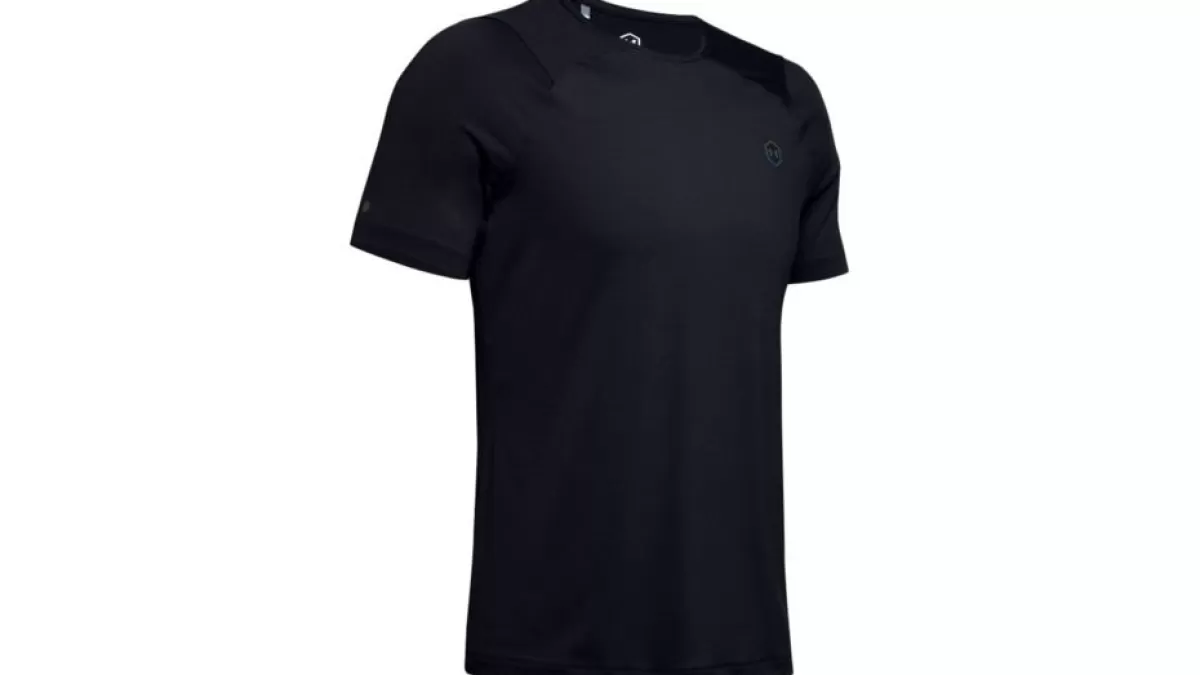 Hg Rush Fitted Ss Tee Black>UNDER ARMOUR Online